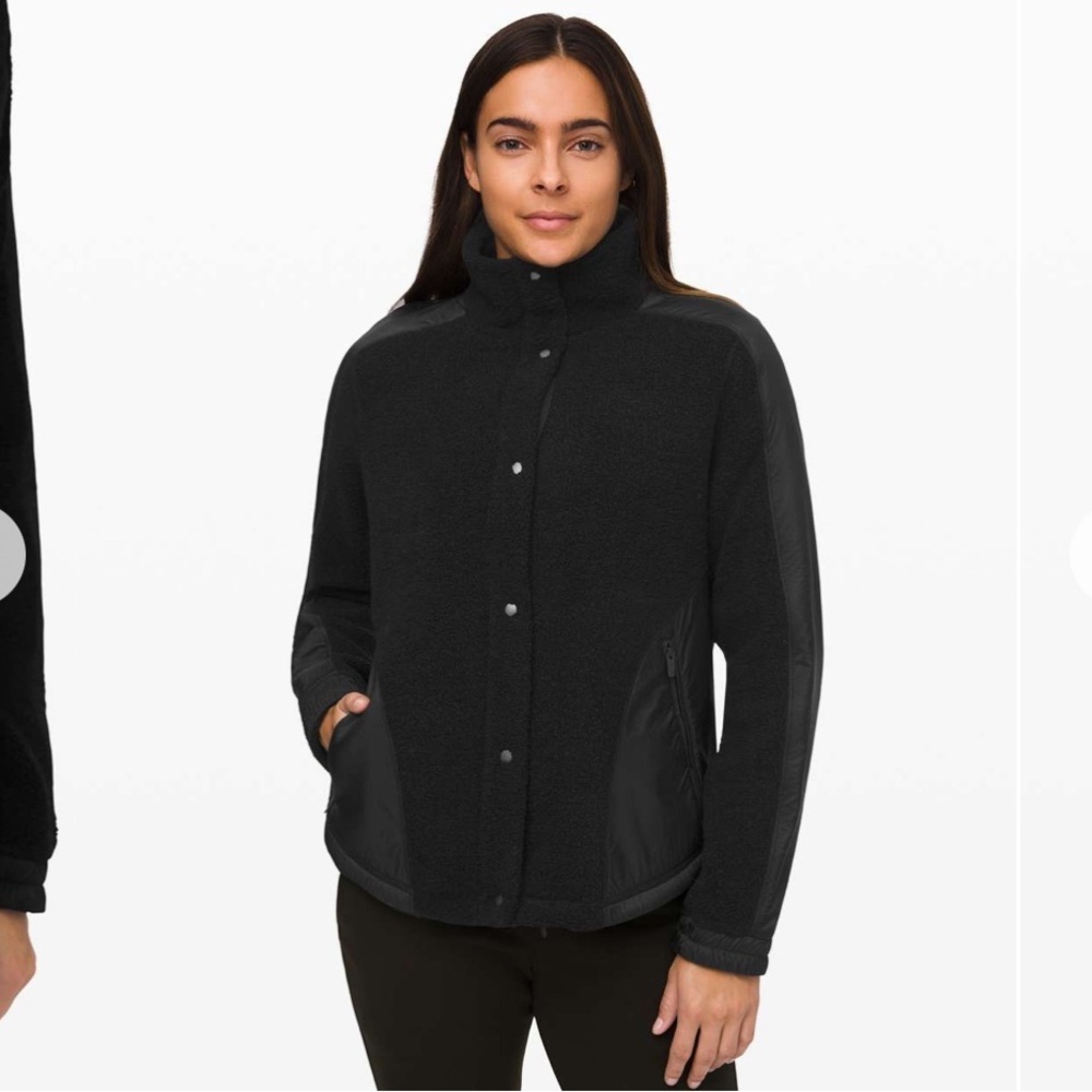 Lululemon Go Cozy Jacket Black Size 4 - Picture 1 of 11